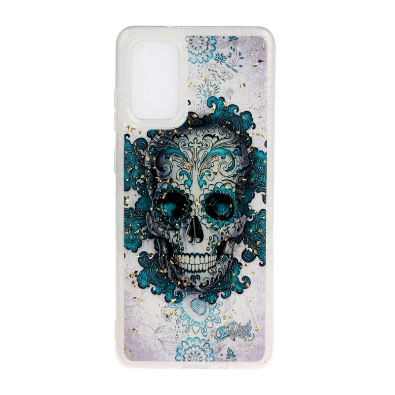 Etui Samsung Galaxy S20 Ultra Niebieska Czaszka