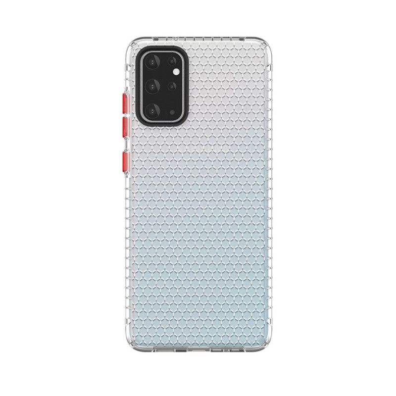 Etui Samsung Galaxy S20 Ultra Różowy Czarny Projekt W Stylu Plastra Miodu