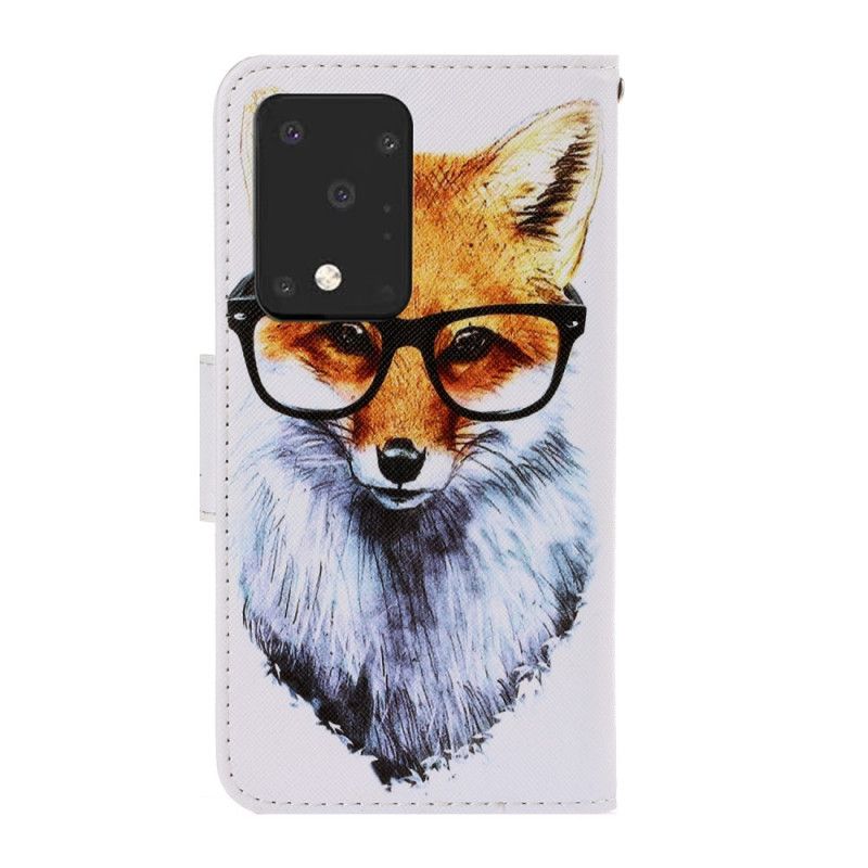 Obudowa Samsung Galaxy S20 Ultra Etui na Telefon Nerd Fox Ze Stringami