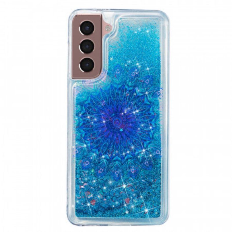 Etui do Samsung Galaxy S22 5G Brokatowa Mandala