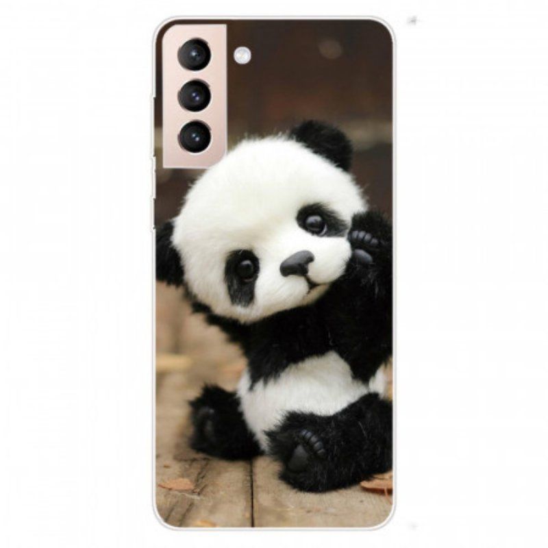 Etui do Samsung Galaxy S22 5G Elastyczna Panda