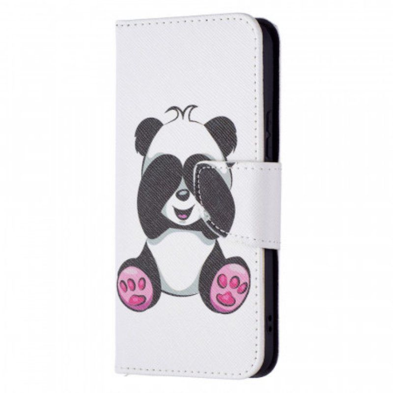 Etui Folio do Samsung Galaxy S22 5G Zabawa Pandami