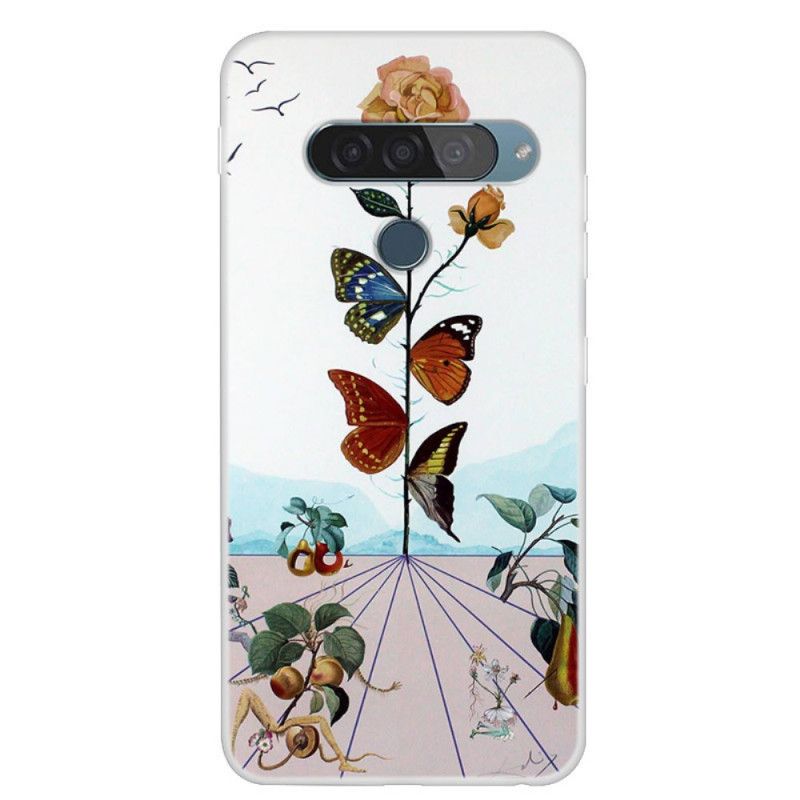 Etui ThinQ LG G8S ThinQ Motyle Natury Etui Ochronne