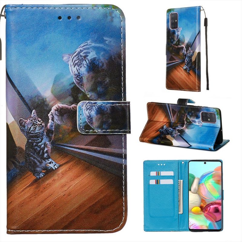 Etui Folio Samsung Galaxy A71 Ernest I Odbicie Etui Ochronne