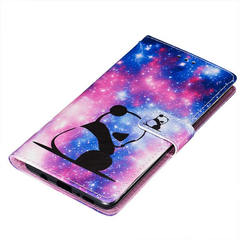 Etui Folio Samsung Galaxy A71 Galaktyczna Panda