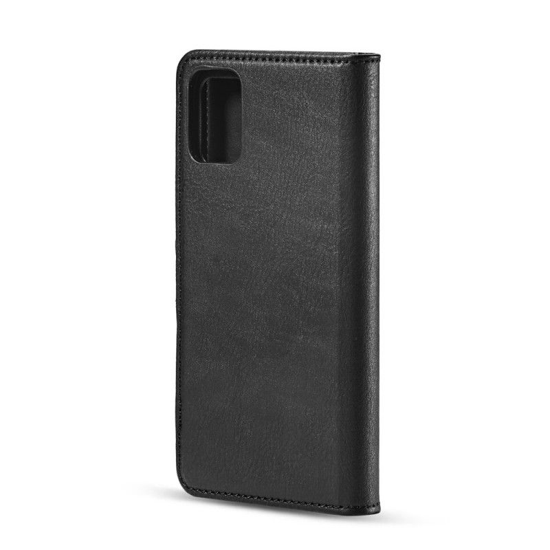 Etui Folio Samsung Galaxy A71 Kawowy Czarny Dg. Zdejmowany Futerał Ming Etui Ochronne