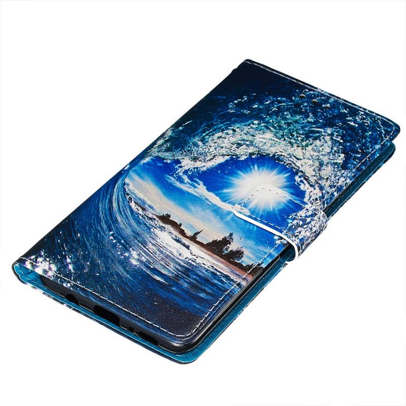 Etui Folio Samsung Galaxy A71 Kochaj Falę Etui Ochronne