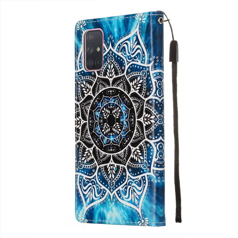 Etui Folio Samsung Galaxy A71 Mandala Na Niebie