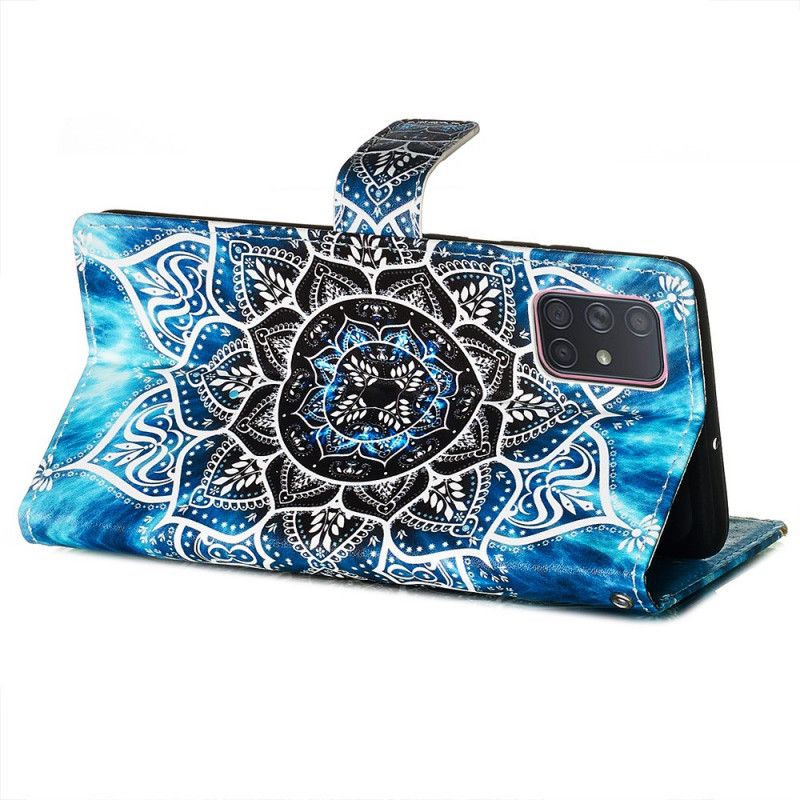 Etui Folio Samsung Galaxy A71 Mandala Na Niebie