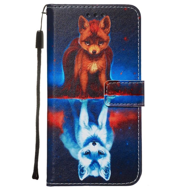 Etui Folio Samsung Galaxy A71 Odbicie Psa Juliena W Stringach Etui Ochronne