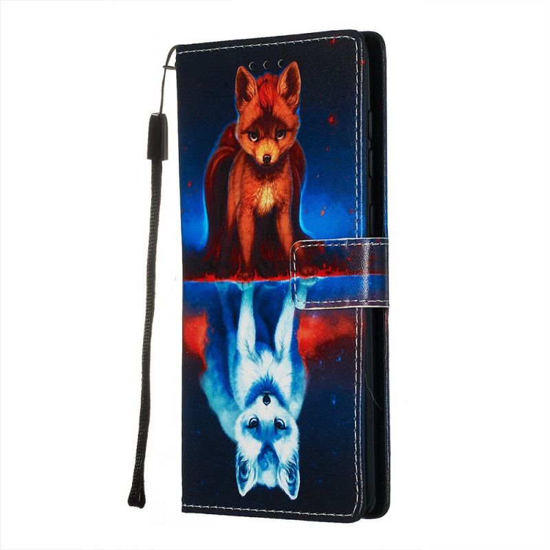 Etui Folio Samsung Galaxy A71 Odbicie Psa Juliena W Stringach Etui Ochronne