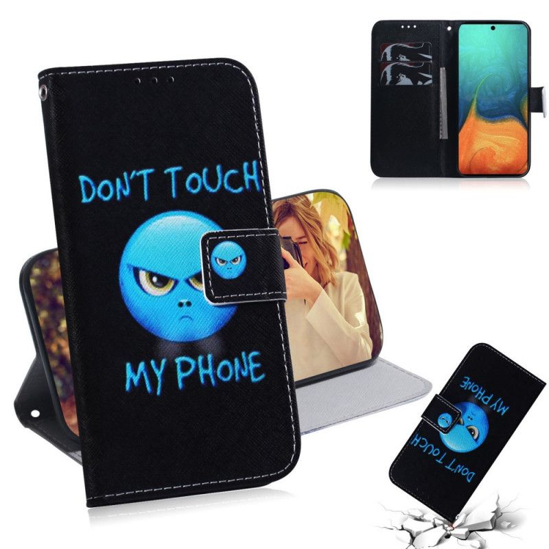 Etui Folio Samsung Galaxy A71 Telefon Emoji Etui Ochronne