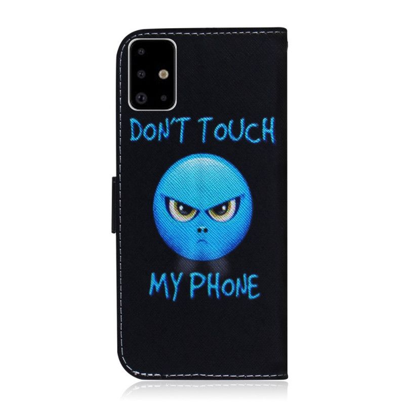 Etui Folio Samsung Galaxy A71 Telefon Emoji Etui Ochronne