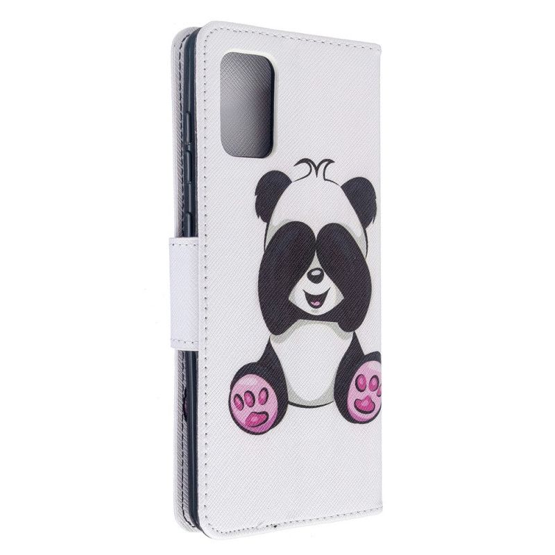 Etui Folio Samsung Galaxy A71 Zabawna Panda