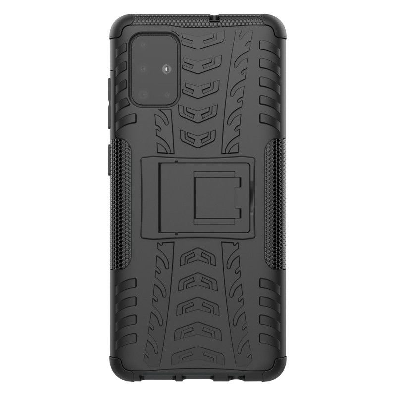 Etui Samsung Galaxy A71 Biały Czarny Ultra Odporny Plus Etui Ochronne