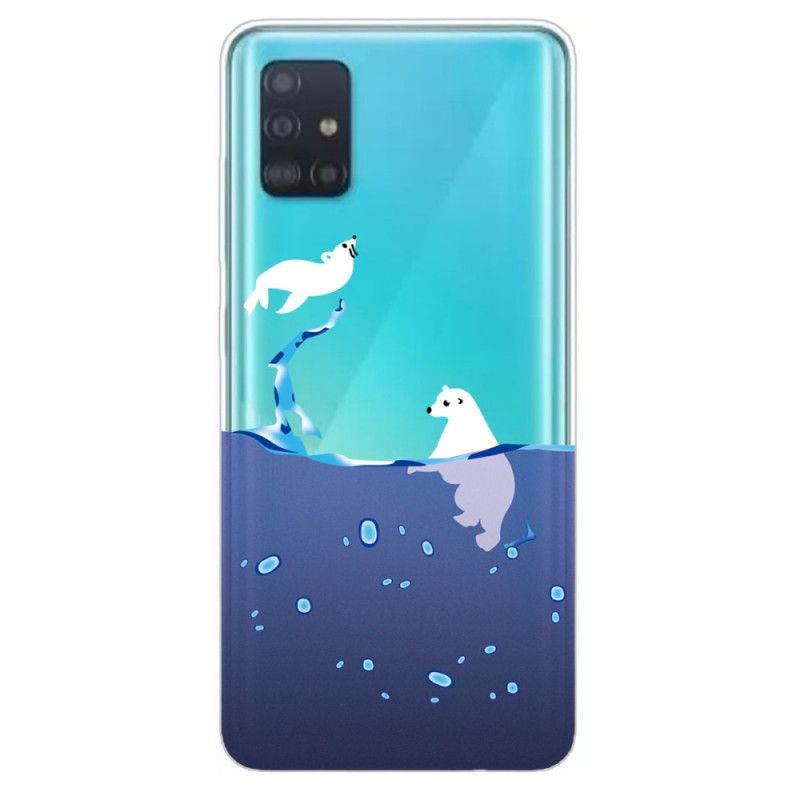 Etui Samsung Galaxy A71 Gry Morskie Etui Ochronne