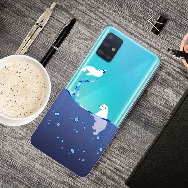 Etui Samsung Galaxy A71 Gry Morskie Etui Ochronne