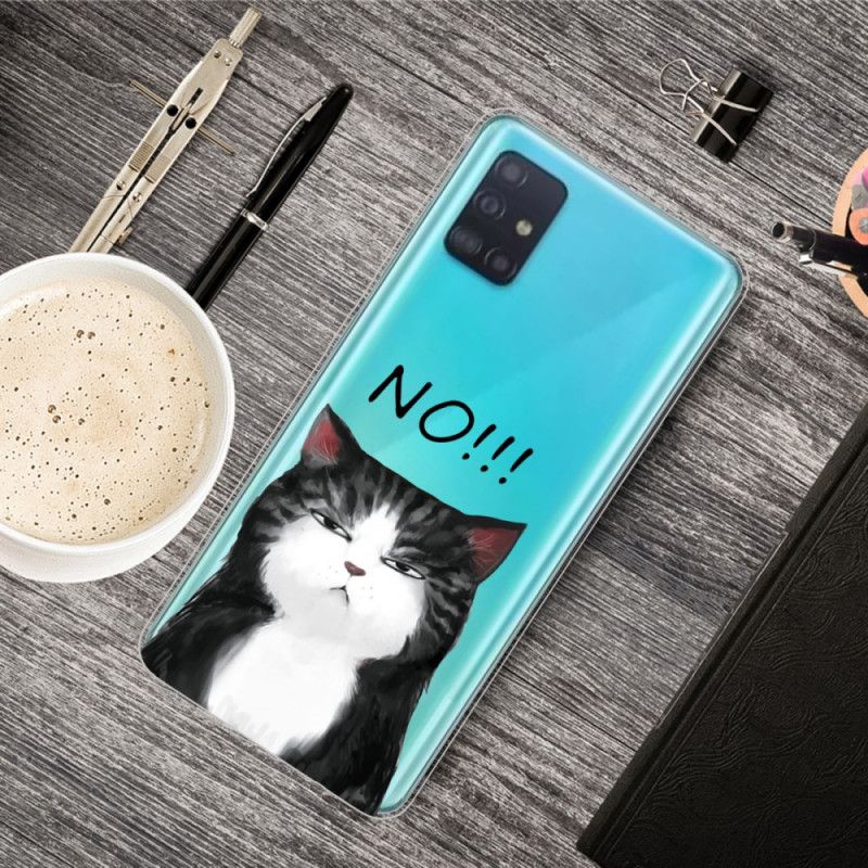 Etui Samsung Galaxy A71 Kot. Który Mówi Nie