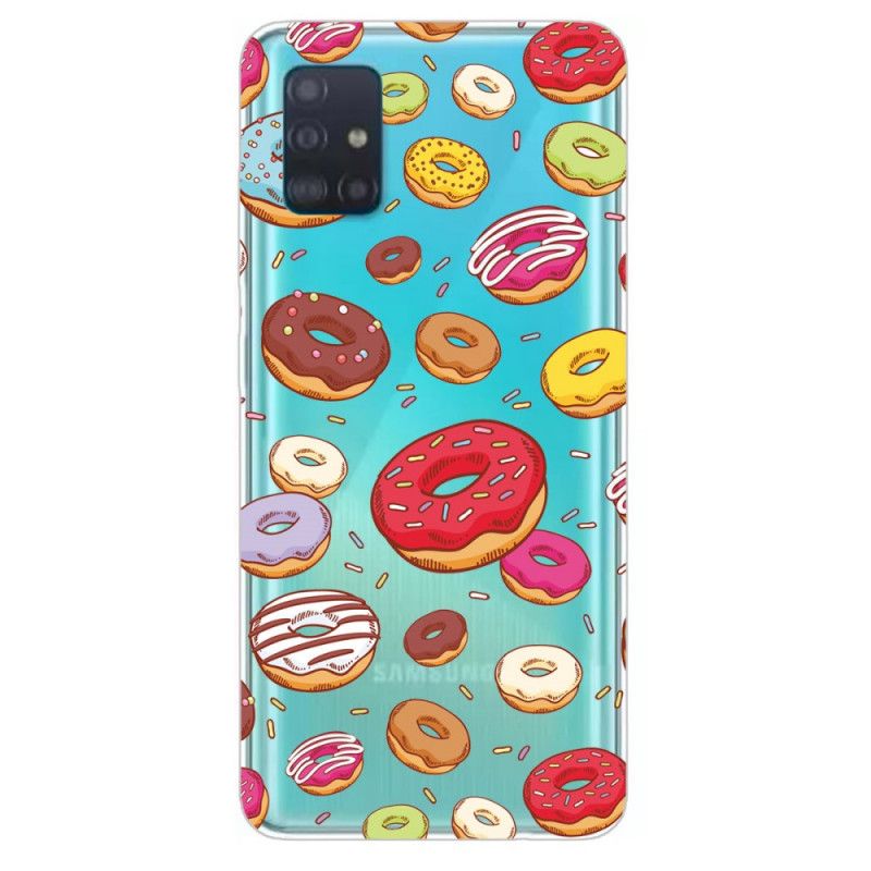 Etui Samsung Galaxy A71 Pączki Miłości Etui Ochronne