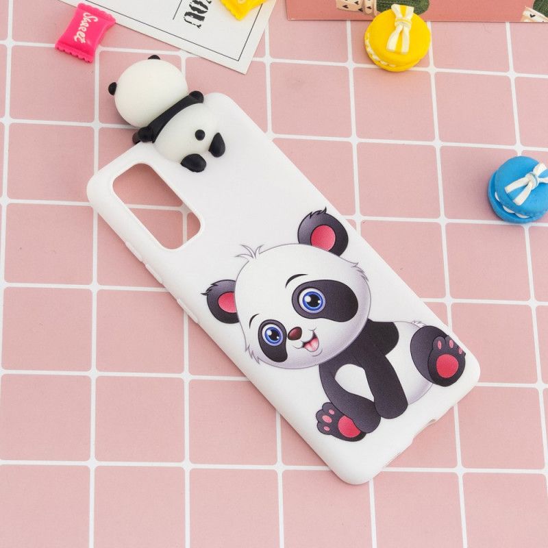 Futerały Samsung Galaxy A71 Etui na Telefon 3D Słodka Panda