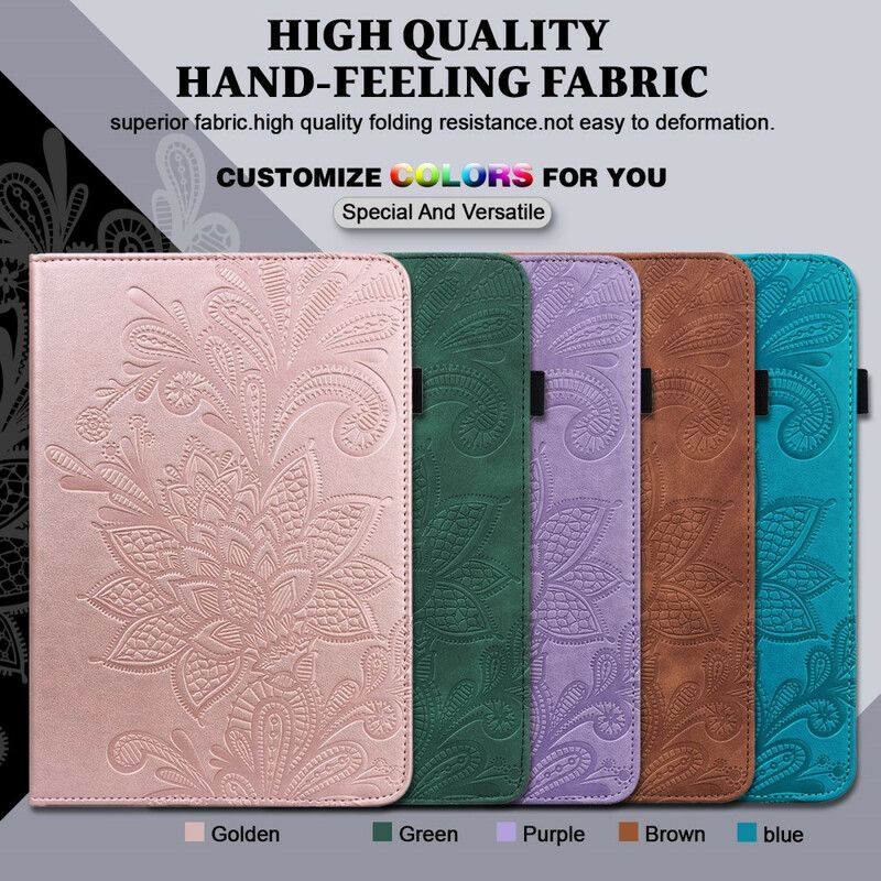 Case Samsung Galaxy Tab A7 Lite Etui Na Telefon Kwiatowa Mandala