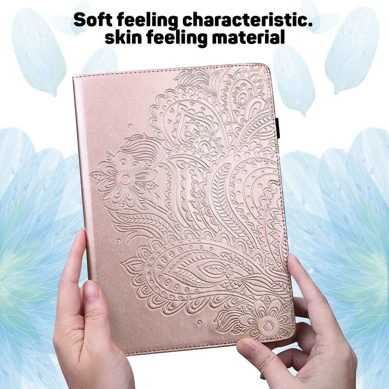 Etui Do Samsung Galaxy Tab A7 Lite Kwiatowa Mandala