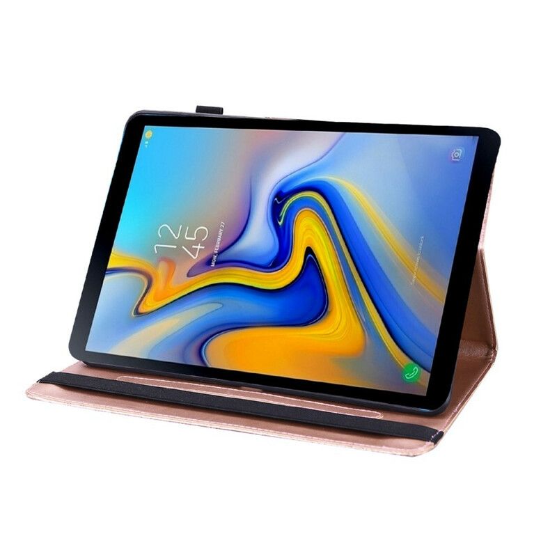 Etui Do Samsung Galaxy Tab A7 Lite Kwiatowa Mandala