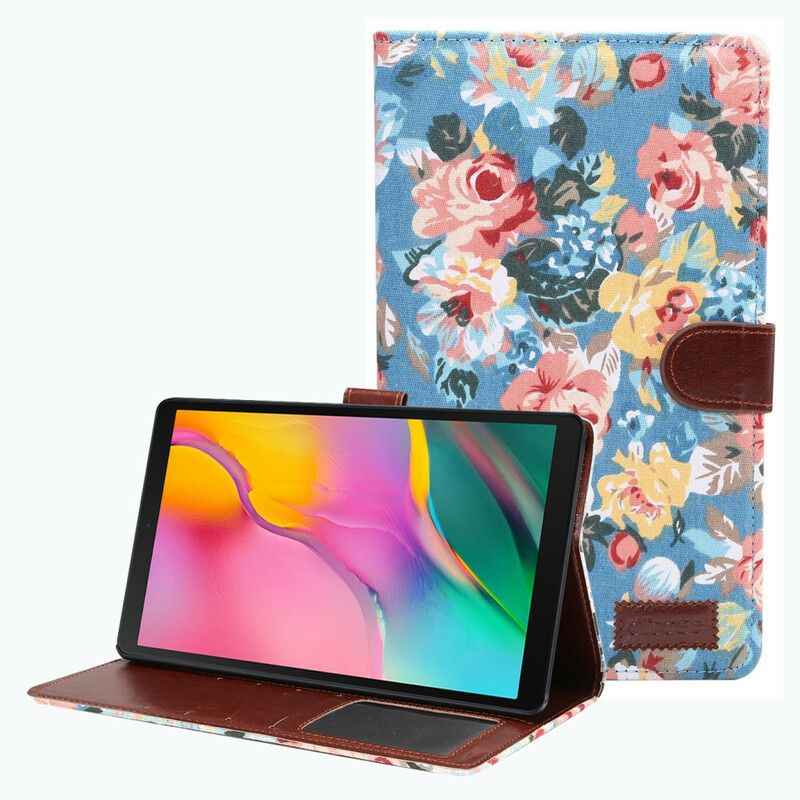 Etui Folio Do Samsung Galaxy Tab A7 Lite Kwiaty Wolności