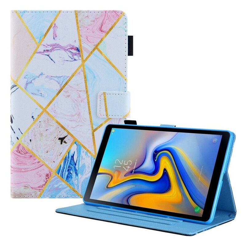 Etui Folio Do Samsung Galaxy Tab A7 Lite Marmurowy Wpływ