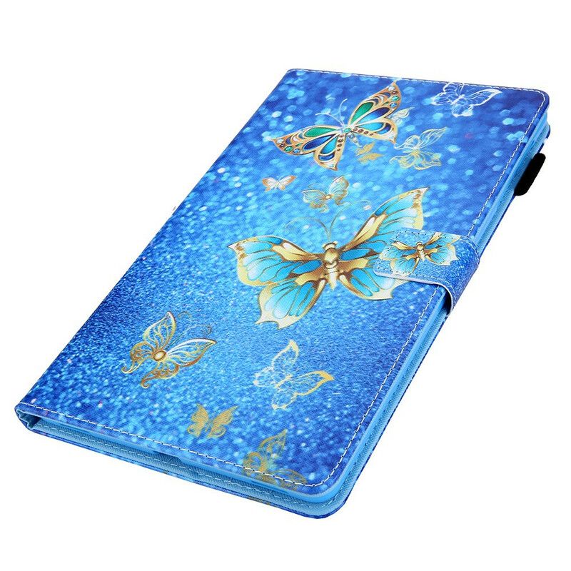 Etui Folio Samsung Galaxy Tab A7 Lite Motyle Etui Ochronne