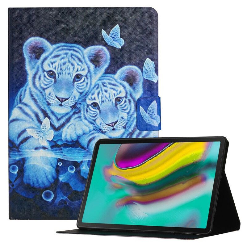 Etui Folio Samsung Galaxy Tab A7 Lite Tygrysy