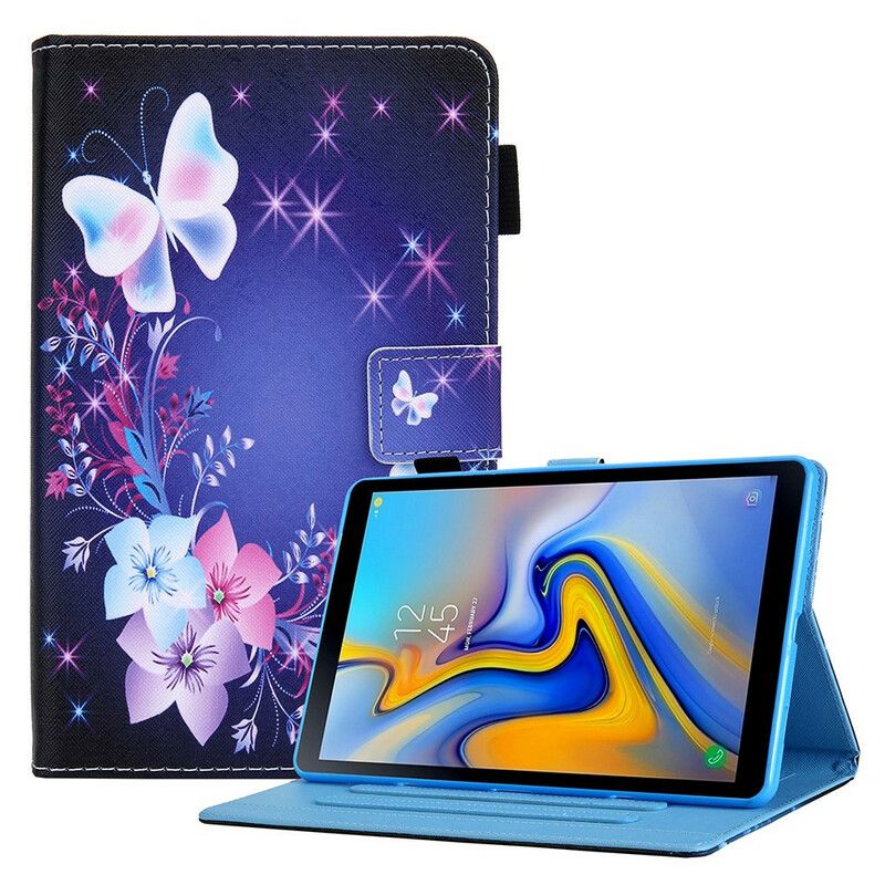 Etui Folio Samsung Galaxy Tab A7 Lite Wiele Motyli Etui Ochronne