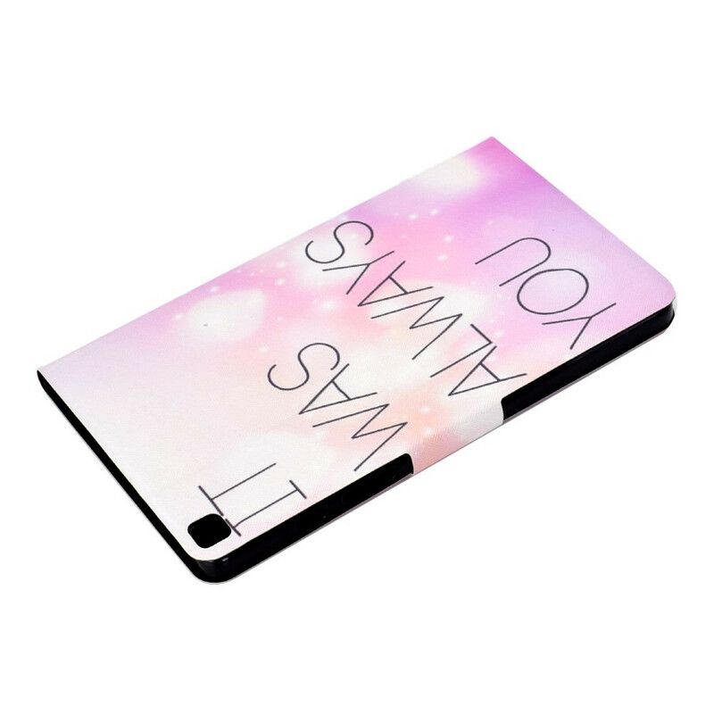 Etui Folio Samsung Galaxy Tab A7 Lite Zawsze Byłeś Ty Etui Ochronne