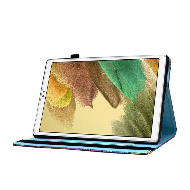 Etui Samsung Galaxy Tab A7 Lite Abstrakcyjny Kwiat