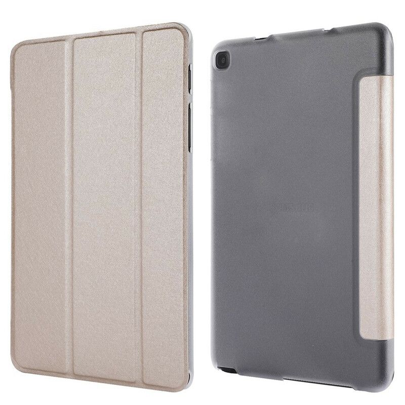 Inteligentny Futerał Samsung Galaxy Tab A7 Lite Faux Leather Silk Texture