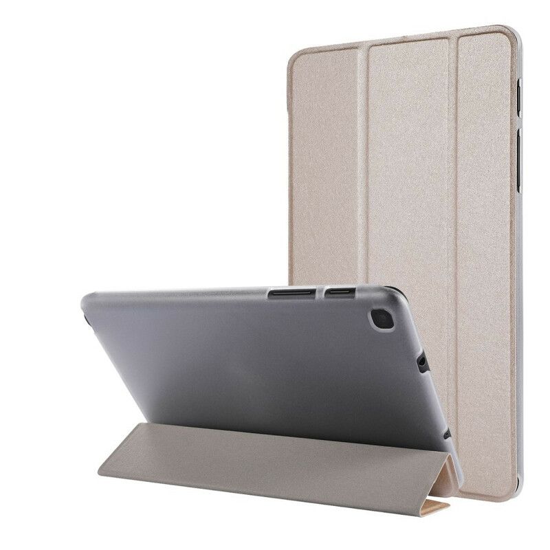 Inteligentny Futerał Samsung Galaxy Tab A7 Lite Faux Leather Silk Texture