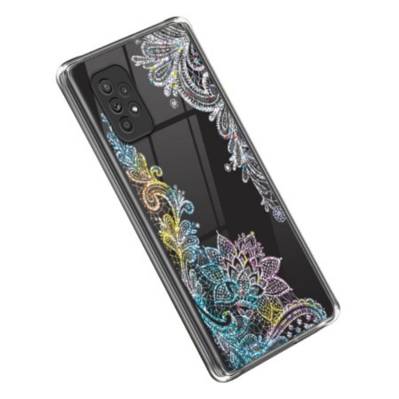 Etui do Samsung Galaxy A53 5G Bezszwowa Koronkowa Mandala