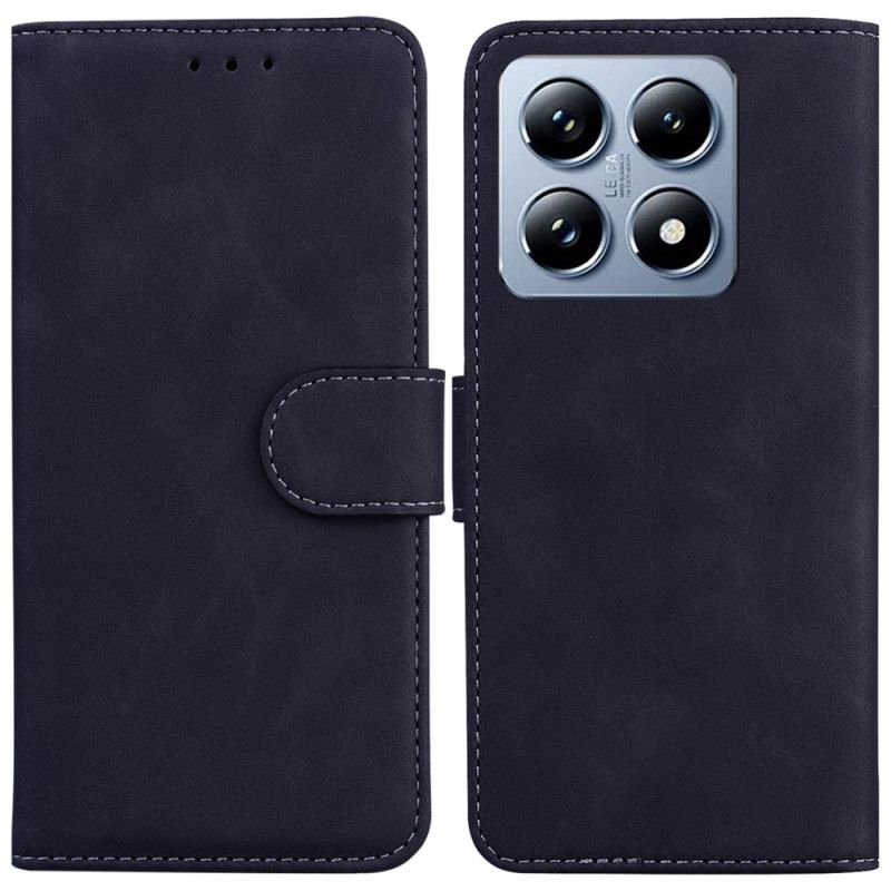 Etui Folio Xiaomi 14t Pro Efekt Zamszu Etui Ochronne