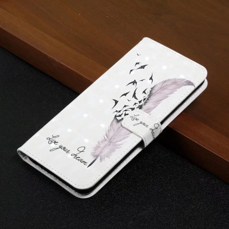 Etui Folio Xiaomi 14t Pro Różowe Pióro