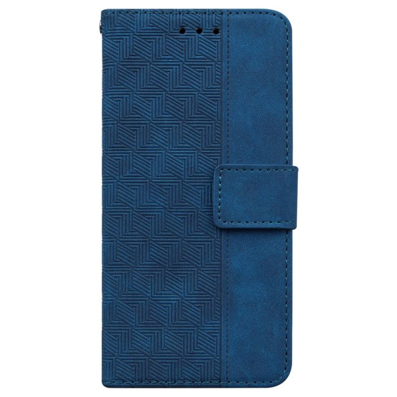 Etui Folio Xiaomi 14t Pro Tkany Wzór Etui Ochronne