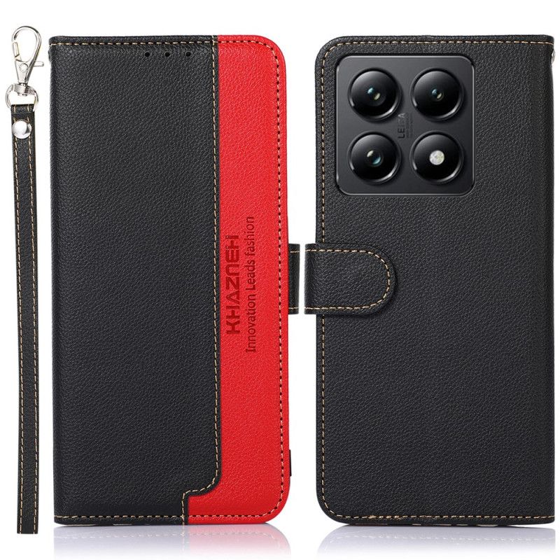 Etui Xiaomi 14t Pro Dwukolorowy Portfel Rfid