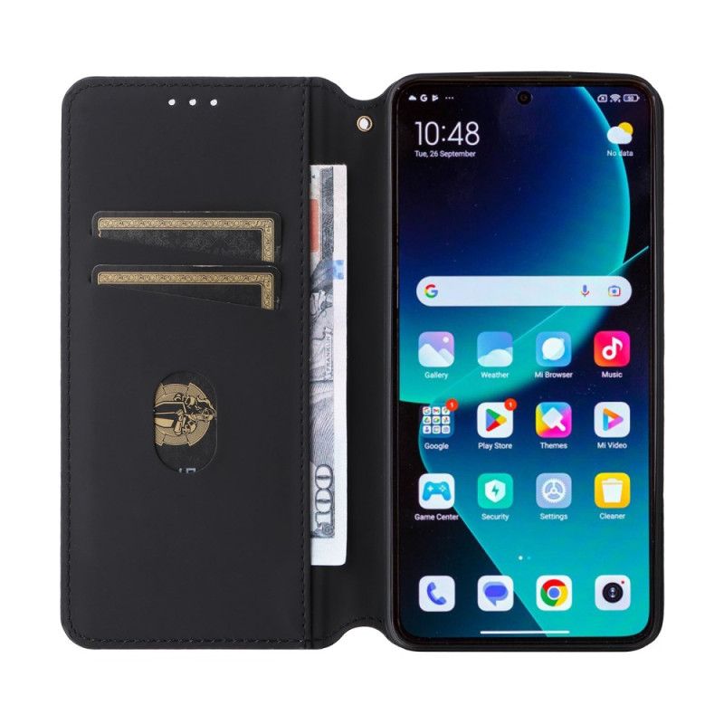 Flip Kotelot Xiaomi 14t Pro Kostki 3d Etui Ochronne