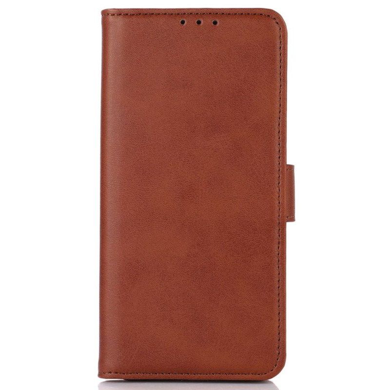 Etui Folio do Sony Xperia 1 IV Stylizacja Skóry