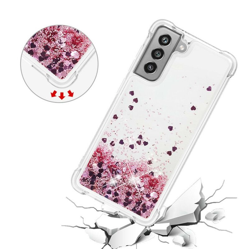 Etui Do Samsung Galaxy S21 Fe Pragnienia Cekiny