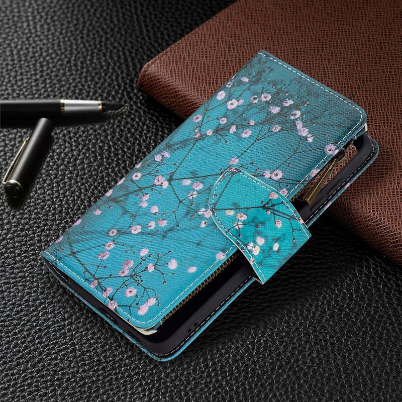 Etui Folio Do Samsung Galaxy S21 Fe Zapinana Kieszeń Na Drzewo