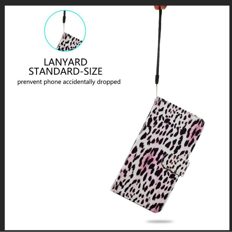 Etui Folio Samsung Galaxy S21 Fe Leopard Print