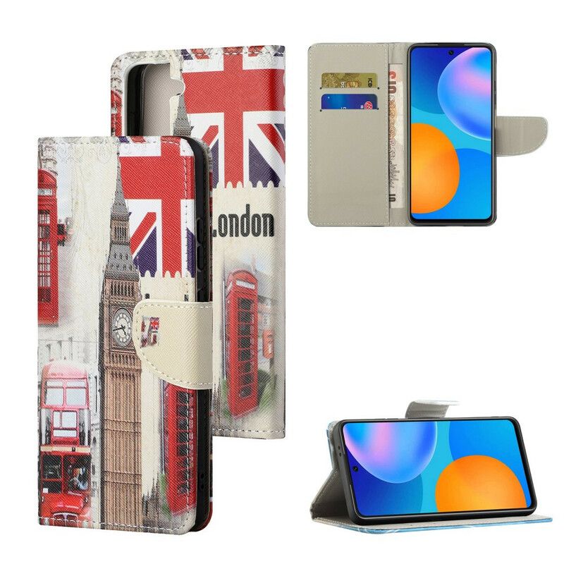 Etui Folio Samsung Galaxy S21 Fe Londyn Życie