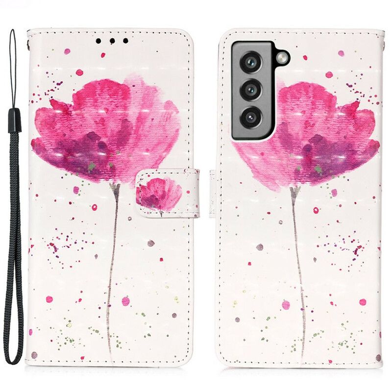 Etui Folio Samsung Galaxy S21 Fe Mak Akwarela