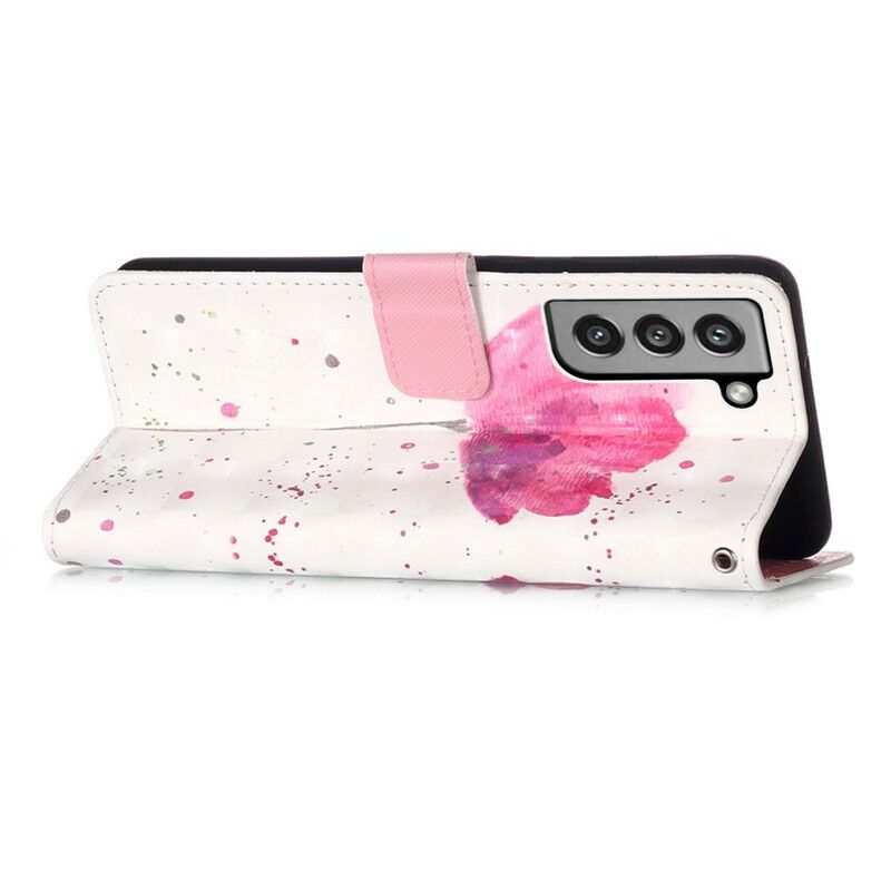 Etui Folio Samsung Galaxy S21 Fe Mak Akwarela