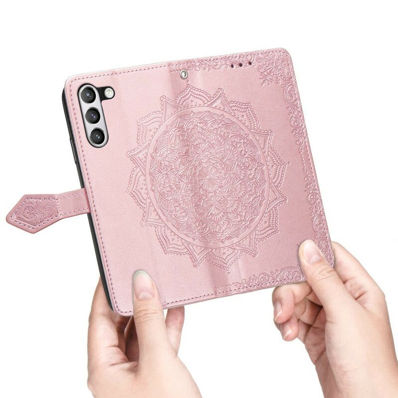 Etui Folio Samsung Galaxy S21 Fe Mandala Średniowiecze